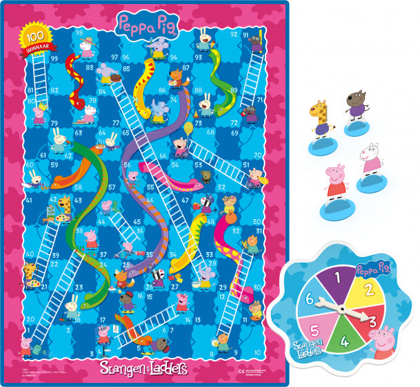 Peppa Pig Slangen en Ladders
