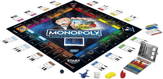 Monopoly Super Elektronisch Bankieren Belgische Editie