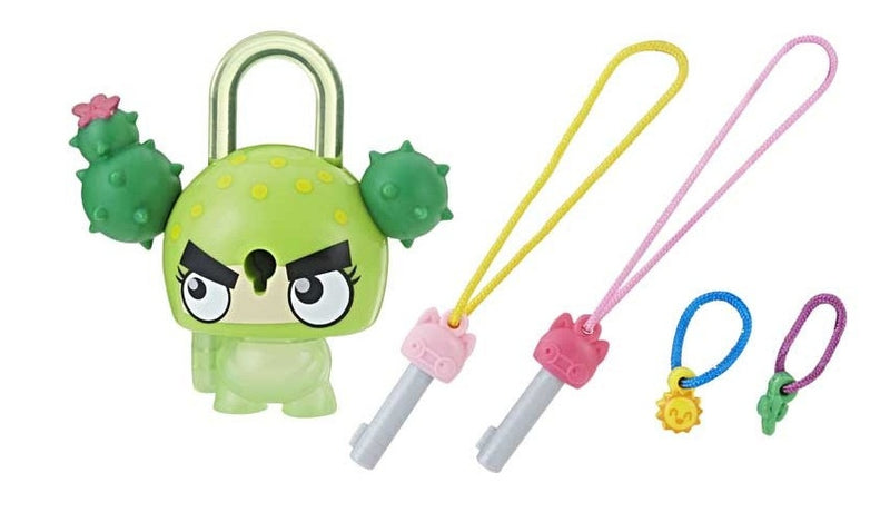 Lock Stars-figuur Cactus 6 cm groen 5-delig