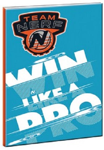 notitieboek Nerf B5 softcover blauw 40 pagina's