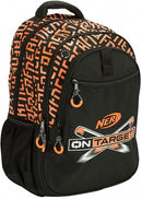 rugzak Nerf junior 43 x 32 x 15 cm polyester zwart