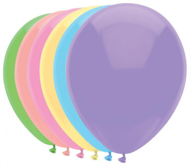 Ballonnen Pastel, 10st.