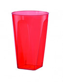 bekers 21cl rood 8 stuks