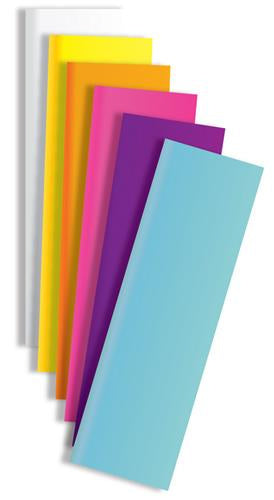 crêpepapier Bright 250 x 5 cm 6 stuks