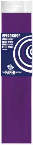 crêpepapier The Paper Factory 250 cm donkerpaars