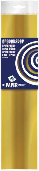 crêpepapier The Paper Factory 250 cm goud