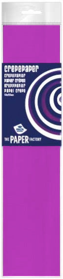 crêpepapier The Paper Factory 250 cm paars