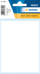 etiketten vierkant 8 stuks 81 x 110 mm wit