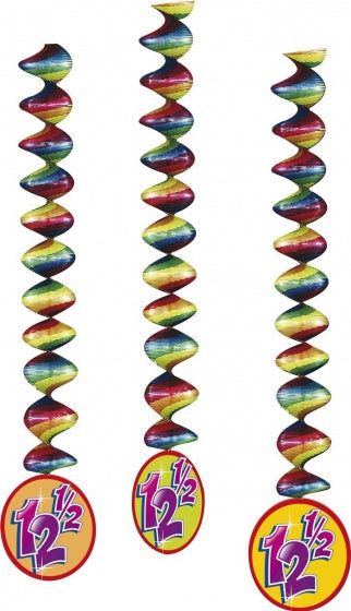 feestlinten ''12,5'' 75 cm 3 stuks