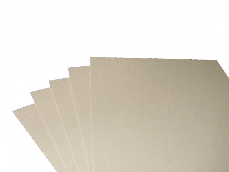 Gebleekt kraft karton 50 x 70 cm 25 vel