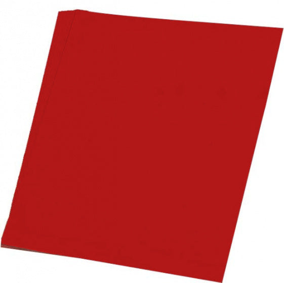 gekleurd papier 130 grams A4 rood 50 vel