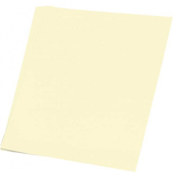 gekleurd papier 130 grams A4 vanille 50 vel