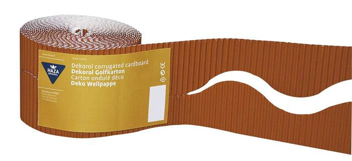 golfkarton rol 10 x 750 cm oranje