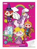 kleurboek Prinses meisjes papier roze