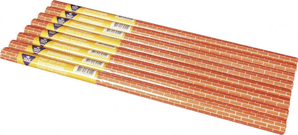 knutselpapier bakstenen 2 vellen 50 x 70 cm