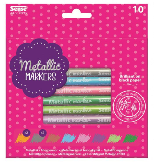markers Metallic 10 stuks