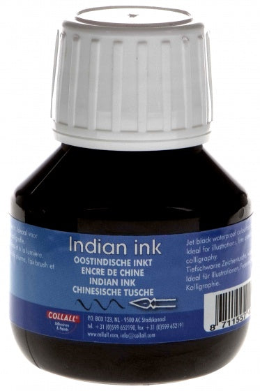 oost indische inkt zwart 50 ml
