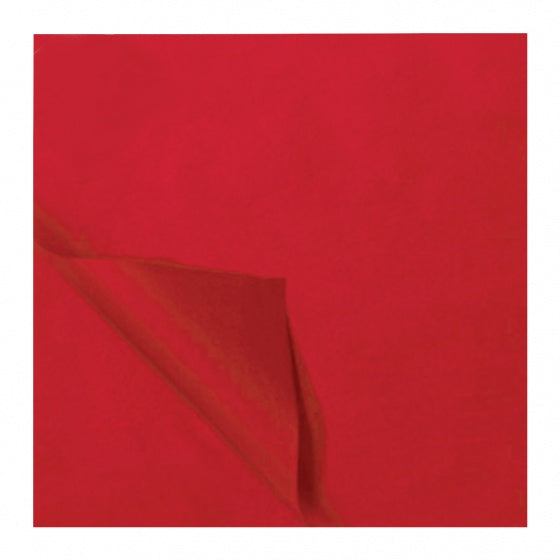 rol zijdevloeipapier 50 x 70 cm donkerrood