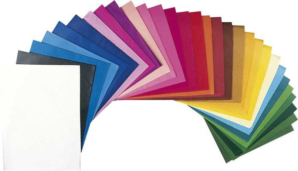 zijdevloeipapier 25 vellen 50 x 70 cm multicolor