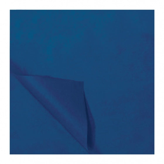 zijdevloeipapier 5 vellen 50 x 70 cm marineblauw