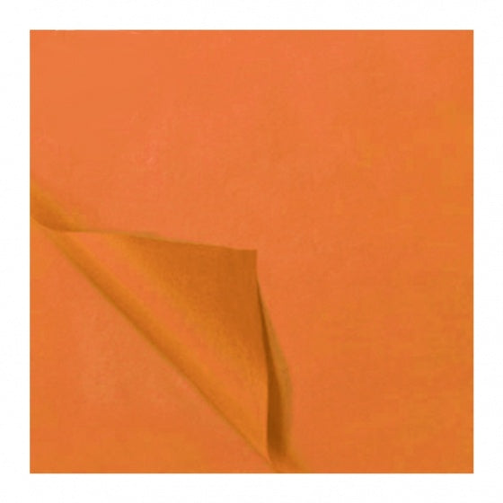 zijdevloeipapier 5 vellen 50 x 70 cm oranje