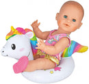 Poppen Zwemring Eenhoorn Henri, 28-35 cm