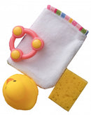 Poppen Washand met Accessoires, 4ldg.