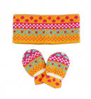 Poppen Hoofdband met Wanten, 28-35 cm