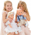 Poppen Trouwjurk met Sluier, 35-45 cm