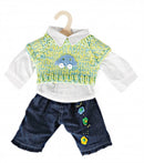 Poppenkleren groen 35-45 cm