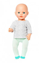 poppensokken en panty pinguïn polyester groen 28-35 cm