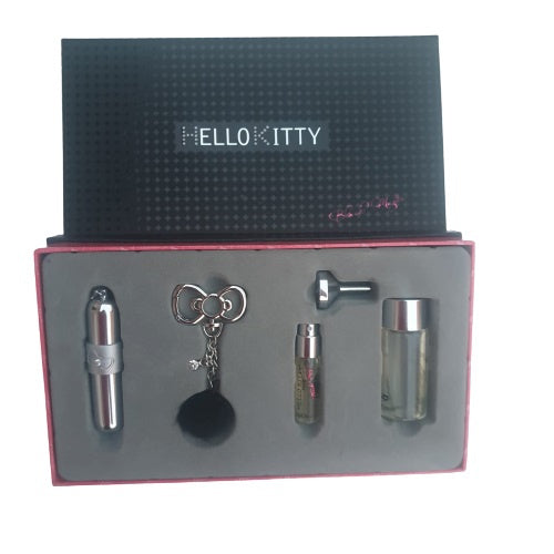 cadeau-set parfum junior zwart/roze 5-delig