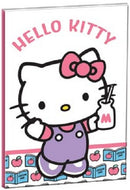 notitieboek B5 softcover roze/wit 40 pagina's