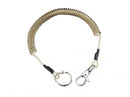 sleutelhanger 32 cm nylon bruin