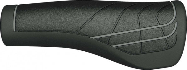 Handvatset Herrmans Line DD36 125 mm - grijs/zwart