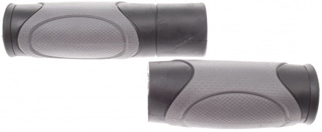 handvatten Zeglo DD04 120/90 mm TPE zwart/grijs per set