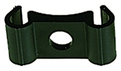 kabelhouder dubbel 4,6 mm zwart