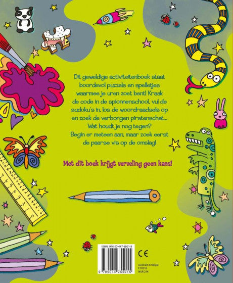 Het ga-ga-geweldige puzzel- en spelletjesboek