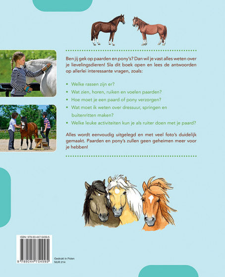 het grote boek over paarden en pony's