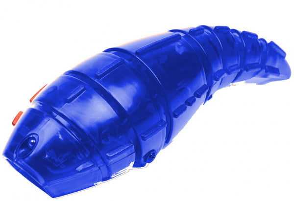 speelfiguur Larva jongens 9,9 x 3,3 x 2,7 cm blauw