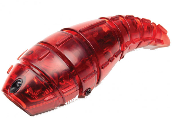 speelfiguur Larva jongens 9,9 x 3,3 x 2,7 cm rood