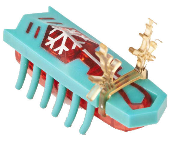 speelfiguur Nano Christmas jongens 6,6 x 6,1 cm blauw