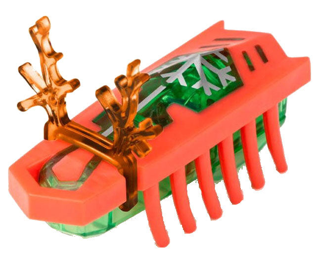 speelfiguur Nano Christmas jongens 6,6 x 6,1 cm rood