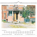 wandkalender 2022 Carl Larsson 42 x 46 cm papier