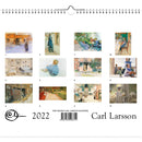 wandkalender 2022 Carl Larsson 42 x 46 cm papier