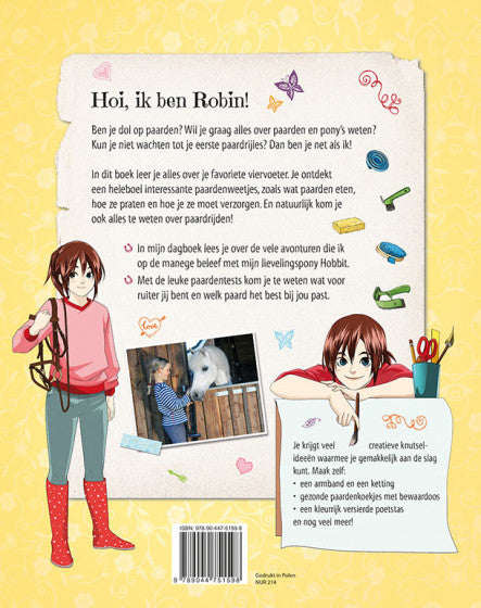 hobbyboek: Mijn lievelingsboek over paarden