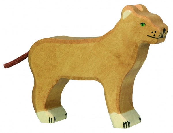 Holztiger Houten Leeuwin