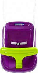 baby schommelzitje 55 x 36 x 38 cm paars/lime