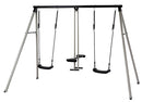 schommel Cancan 275 x 215 x 180 cm staal zilver/zwart