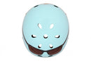fietshelm voor kinderen zonnebril maat S lichtblauw